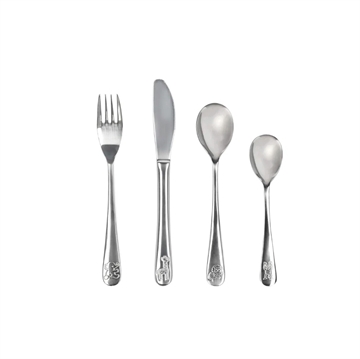 Børnebestik med ZOO dyr - "Anna"